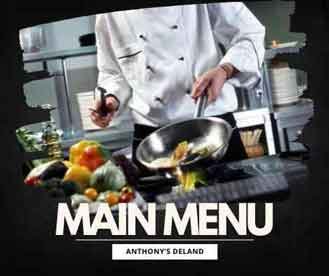 Main Menu Anthony's